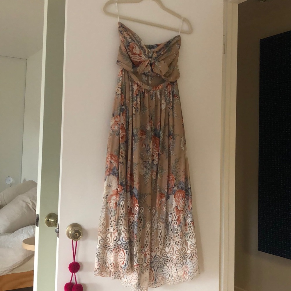 Zimmerman strapless dress